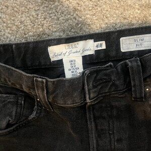 H&M Label of Graded Goods (LOGG) Dark Wash Jeans - 32x30 (30W)